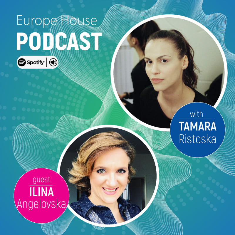 Tamara Ristoska invites Ilina Angelovska