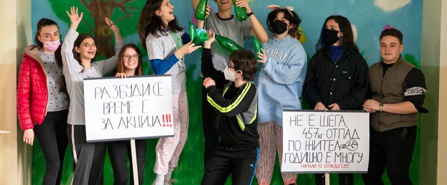 April Fools eco-cleanup action