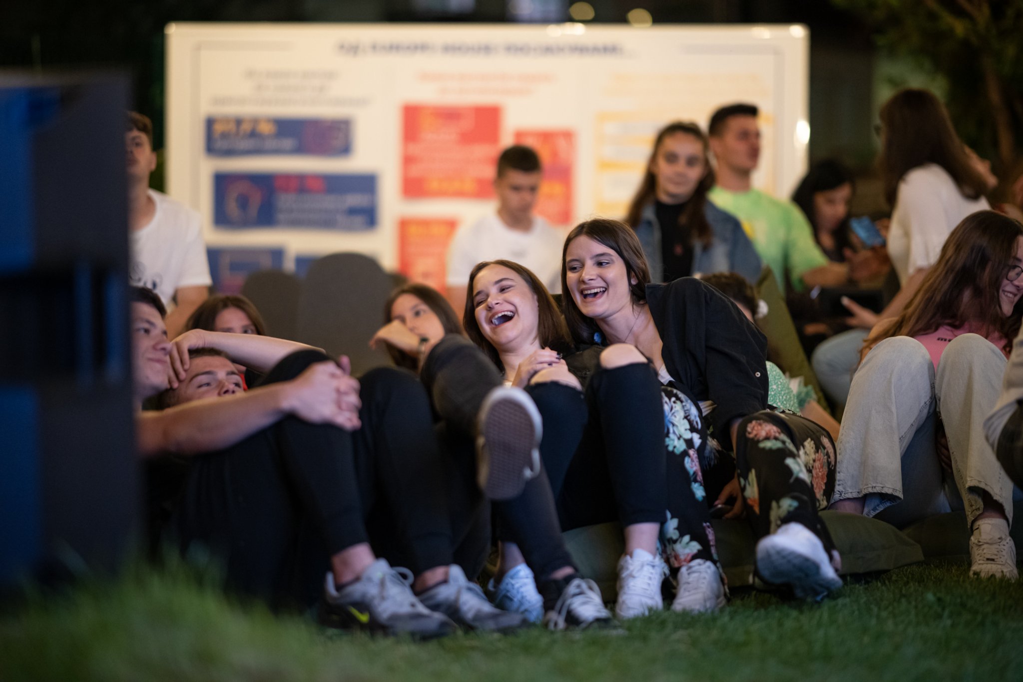 Movie night at Europe House Kriva Palanka