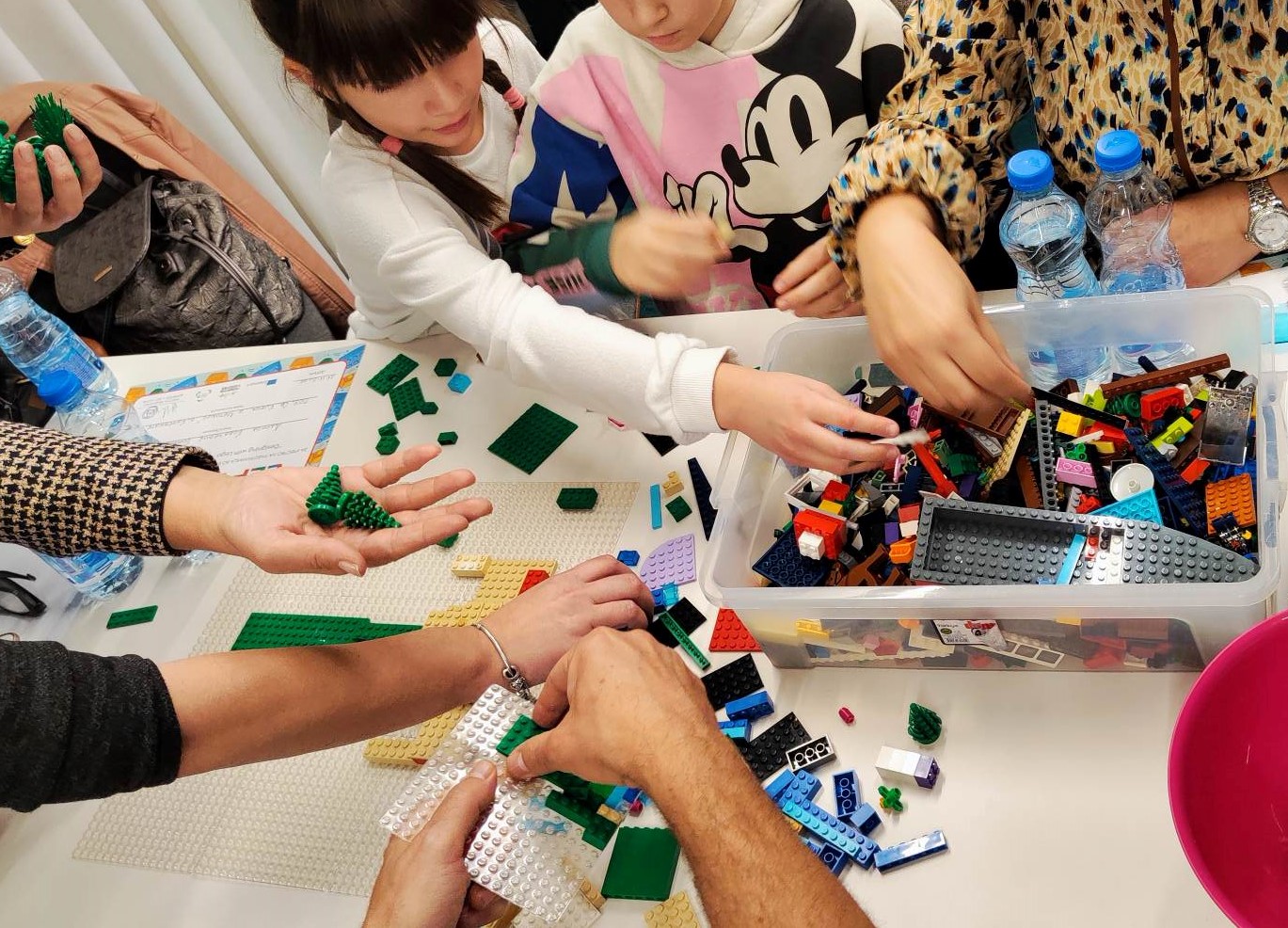 Designing with LEGO bricks (Erasmus + project)