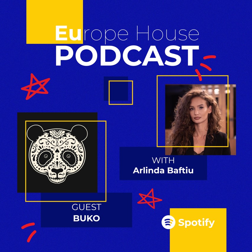 #43 Arlinda Baftiu invites Enkel Dika