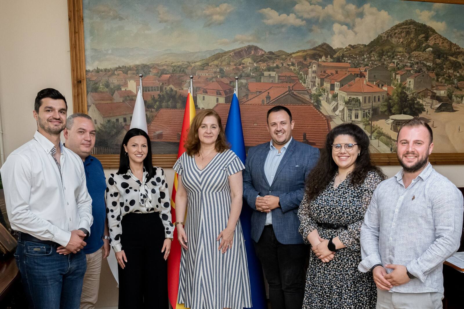 Средба со Директорката на European Youth Foundation и Советникот за млади и младински политики: Размена на идеи за доближување на младинските цели на ЕУ