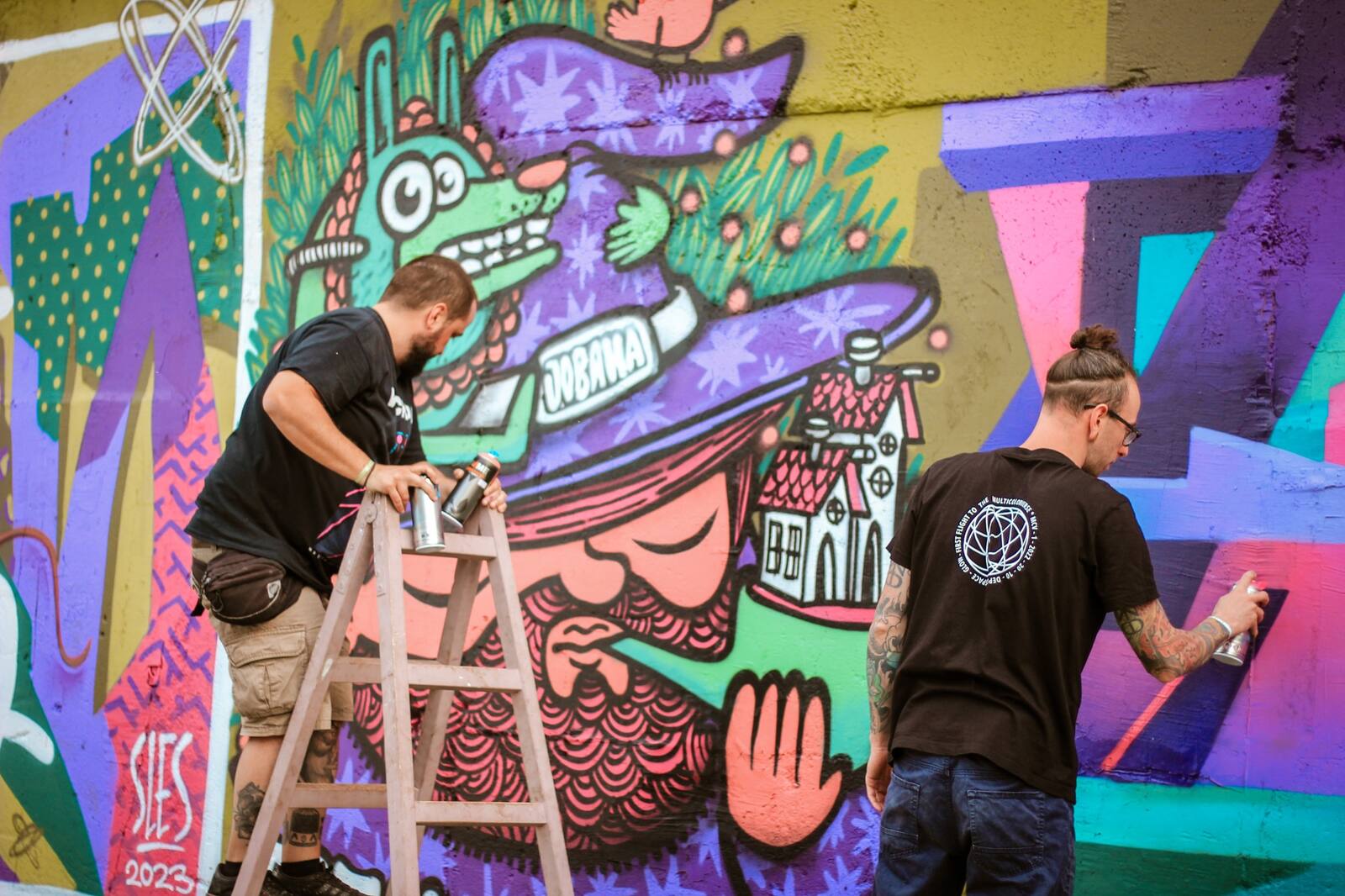 #GraffitiFest во Куманово: Поддршка на локалните уметници од Europe House Крива Паланка