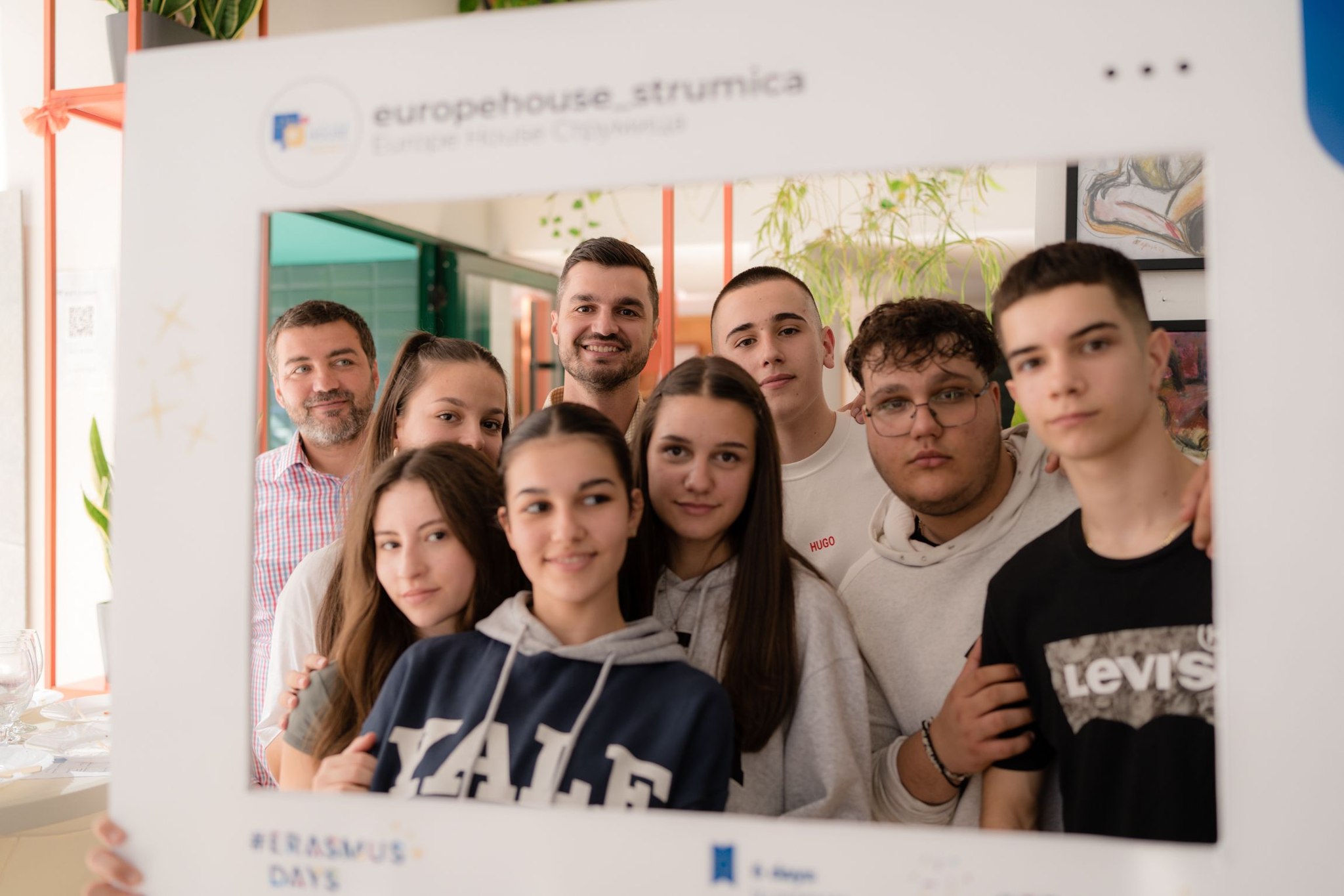 „Денови на Еразмус 2023“ во Europe House Струмица заедно со претставниците на Националната агенција за европски образовни програми и мобилн