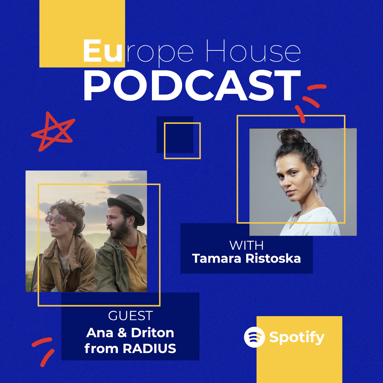 #55 Tamara Ristoska invites Ana & Driton (“Radius” docuseries)