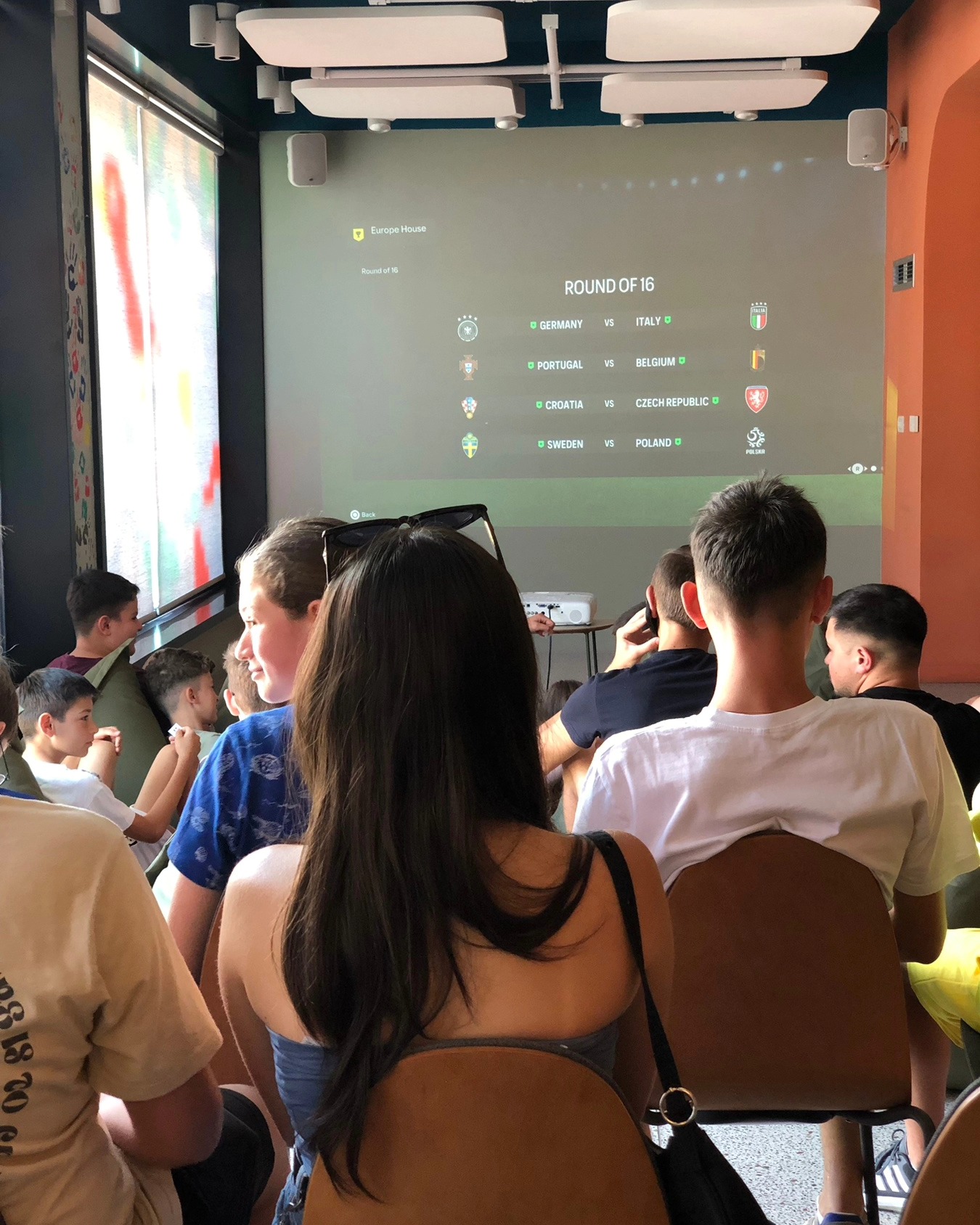 Во пресрет на полуфиналните мечови на #EURO2024 организиравме е-турнир во фудбал во Europe House Крива Паланка