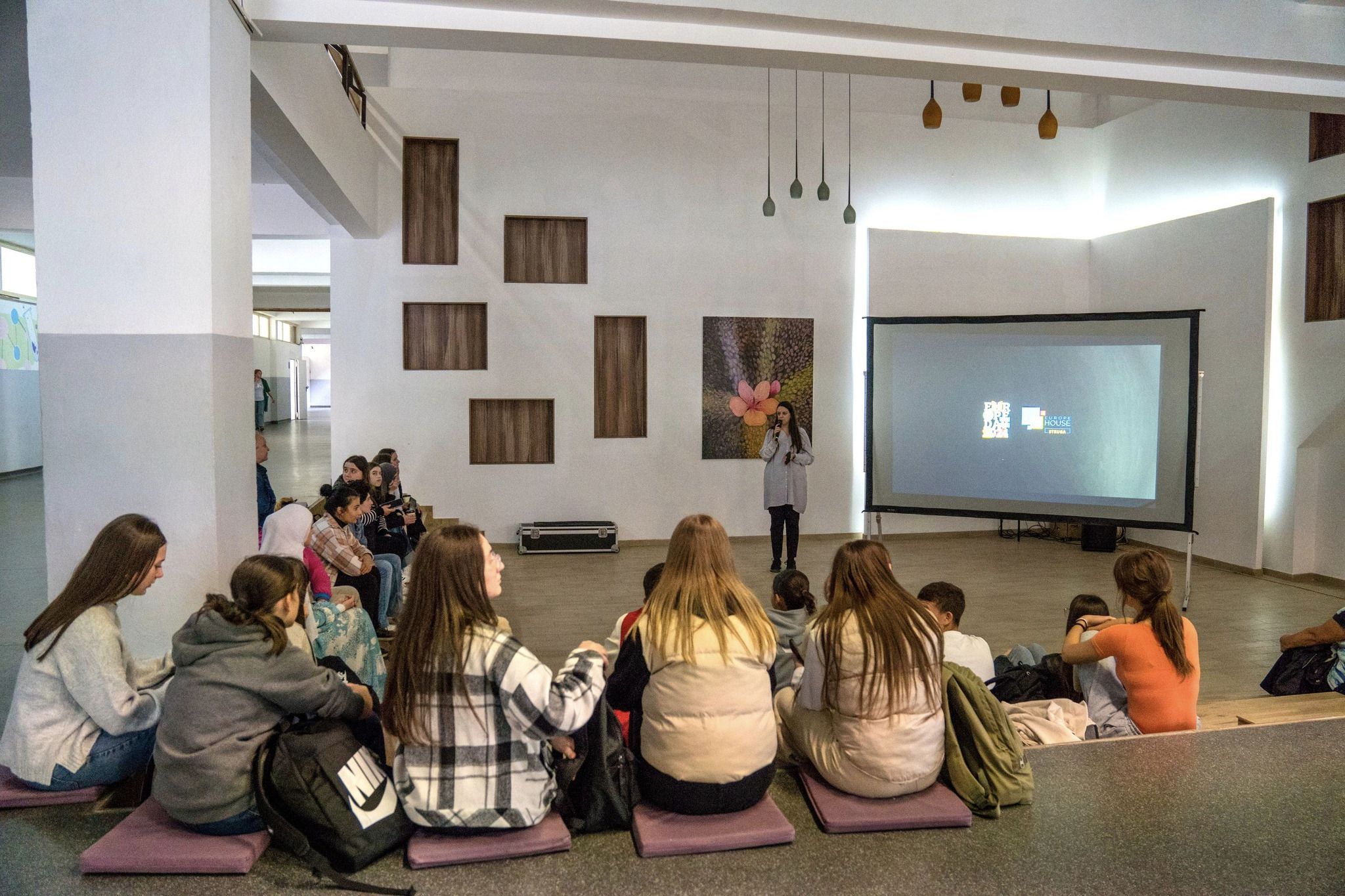 Film Corner на Europe House Struga во СОУ Нико Нестор.