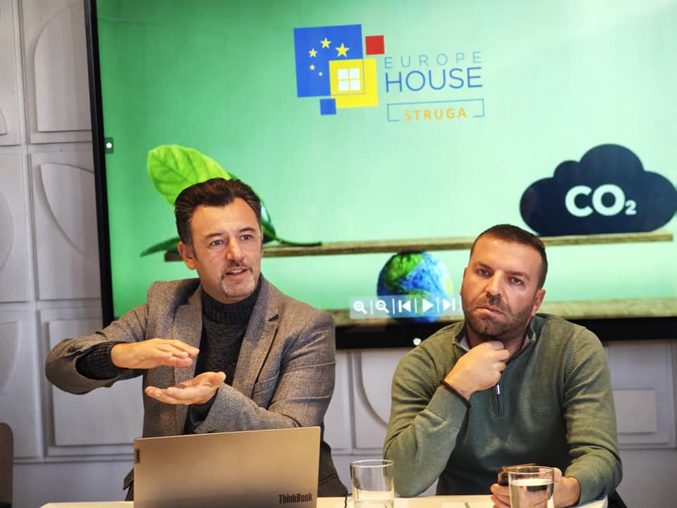 Дискусија за одржлив развој и зелена дипломатија Europe House Струга