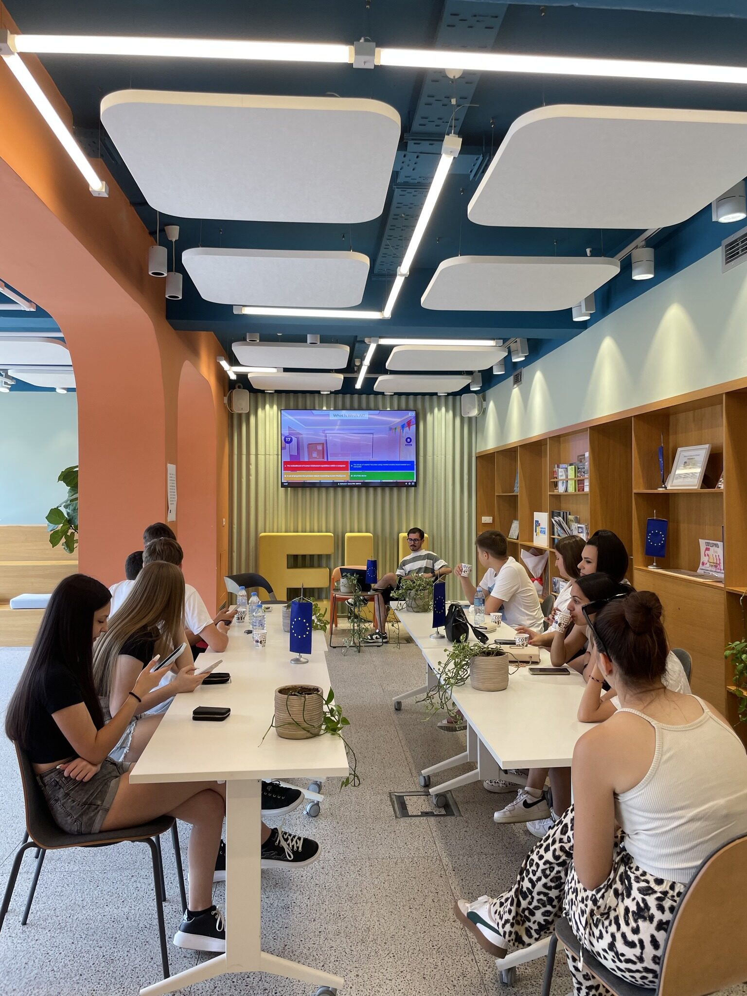AI Lab во Europe House Крива Паланка – Интерактивно патување низ иднината на технологијата